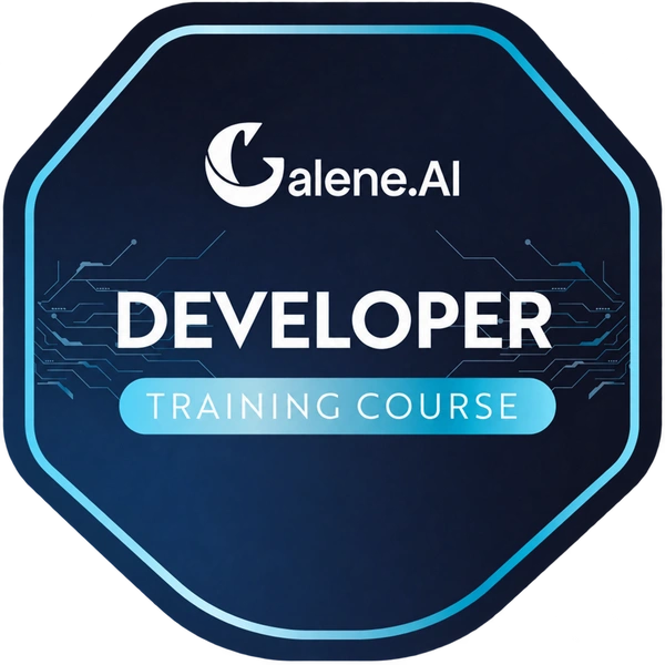 Galene.AI Developer certification badge